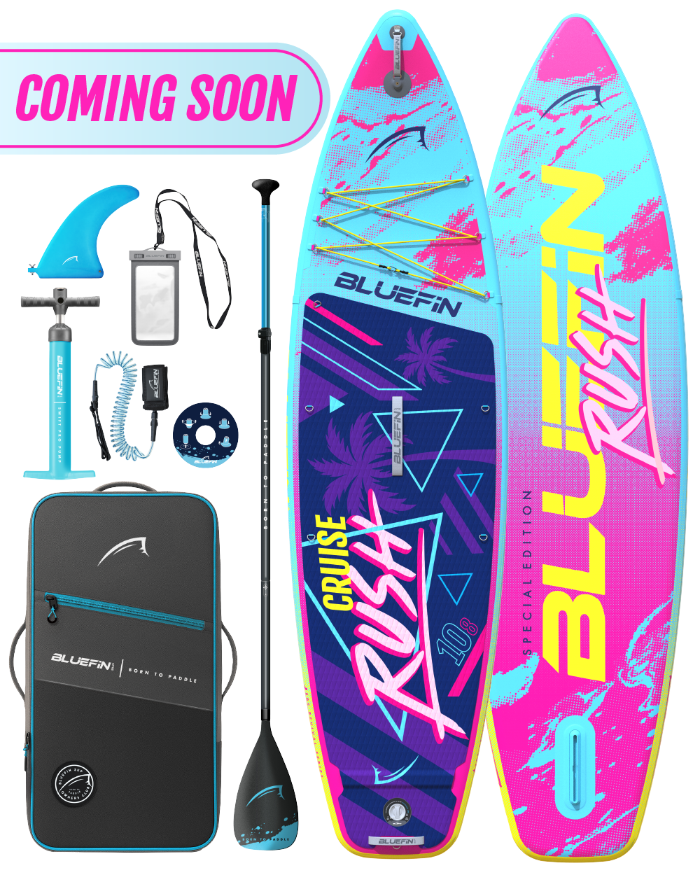Cruise 10'8 Rush Limited Edition Premium Inflatable SUP Paddleboard