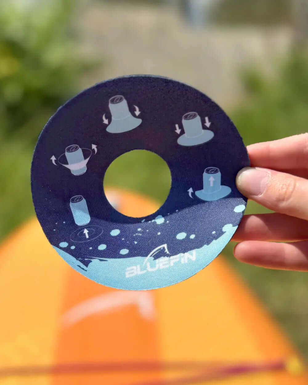 Simple and sturdy Bluefin Neoprene Bottle Dock