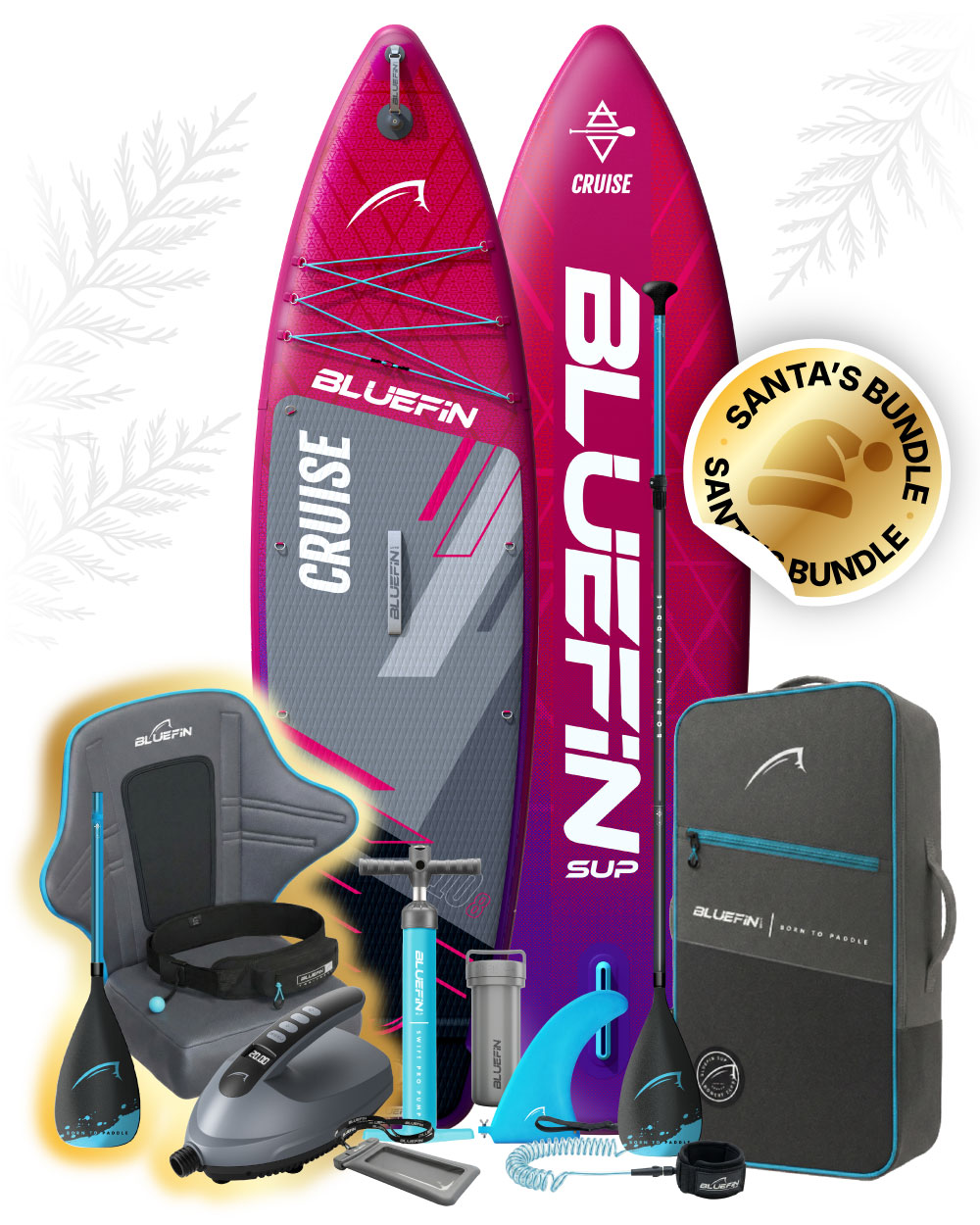 Santa's SUP Bundle Red (Worth €1025)
