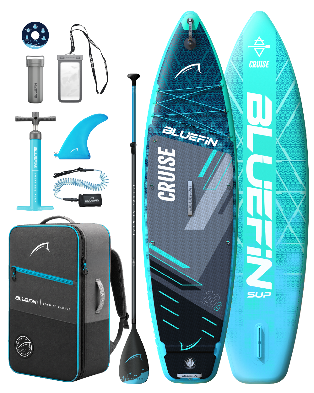 Cruise Paddleboard gonflable SUP 10'8 - Gecko