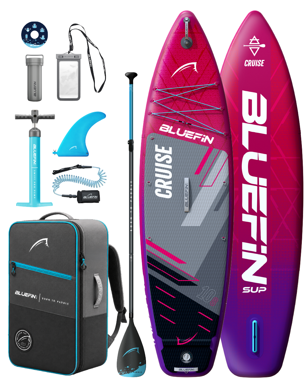 Cruise Planche à pagaie gonflable 10'8 SUP - Rouge