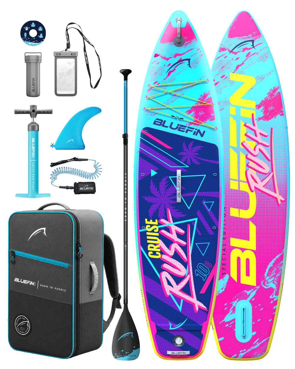 Cruise 10'8 Rush Edición Limitada Premium Tabla de Paddle Inflable SUP