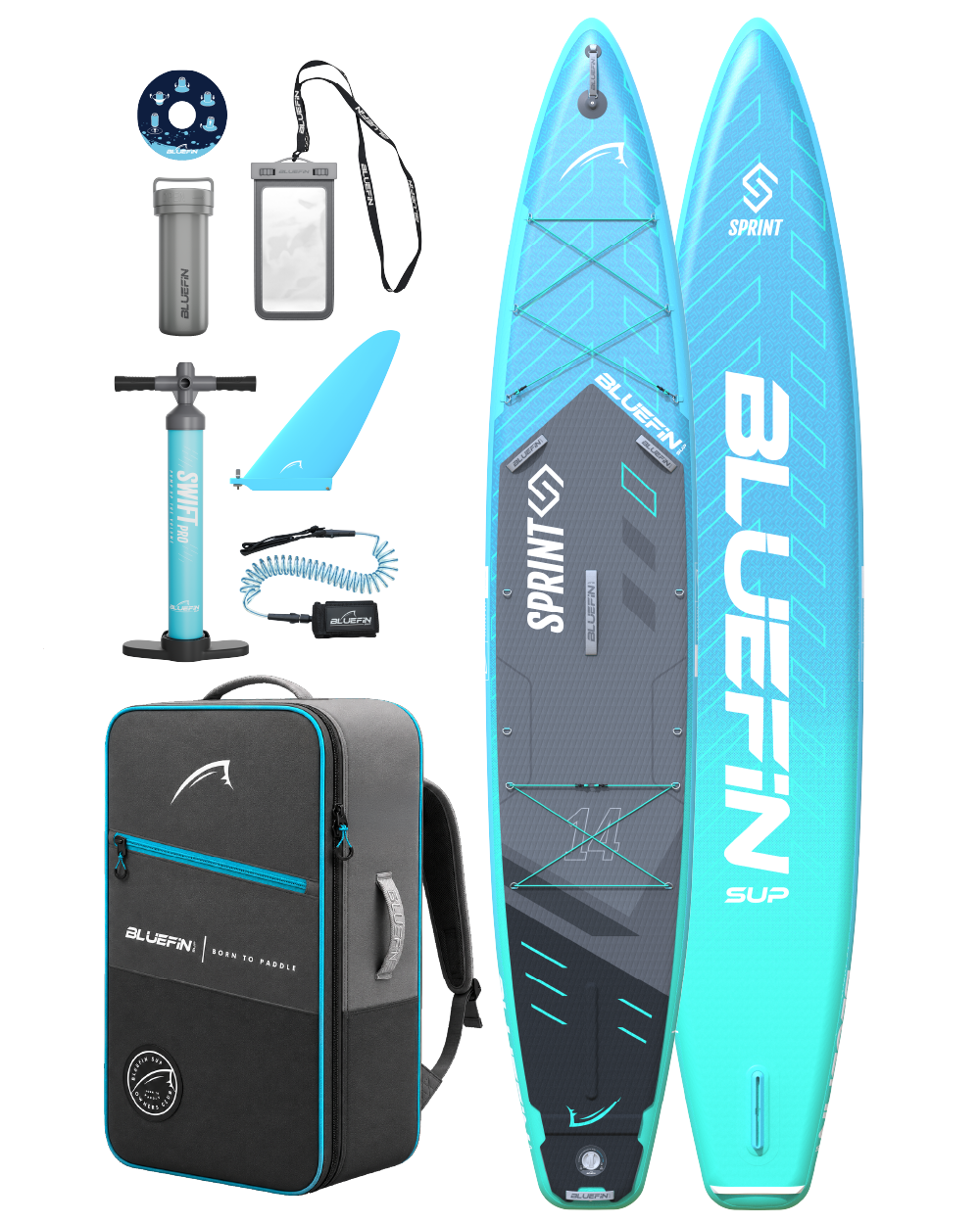 Nouveau Sprint Paddleboard gonflable SUP de 14'