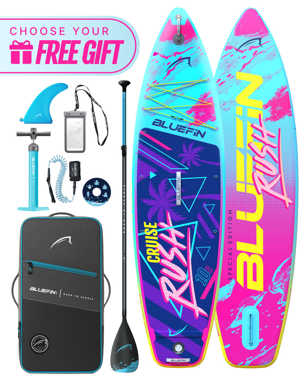 Cruise 10'8 Rush Edizione Limitata SUP Gonfiabile Premium