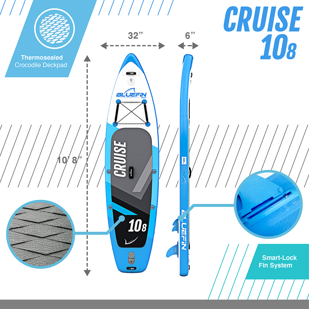 <tc>Cruise</tc> Paddleboard inflável com liberação