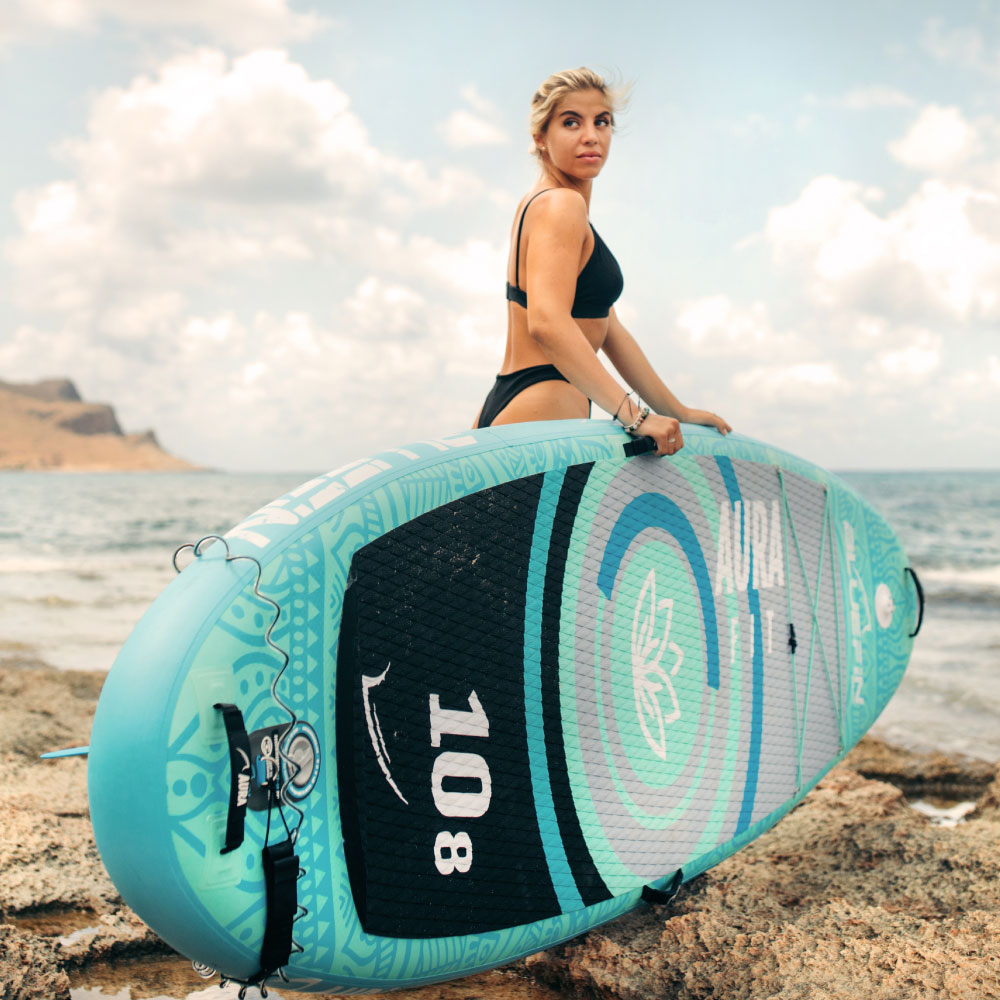 <tc>Aura Fit</tc> 10'8 oppusteligt paddleboard