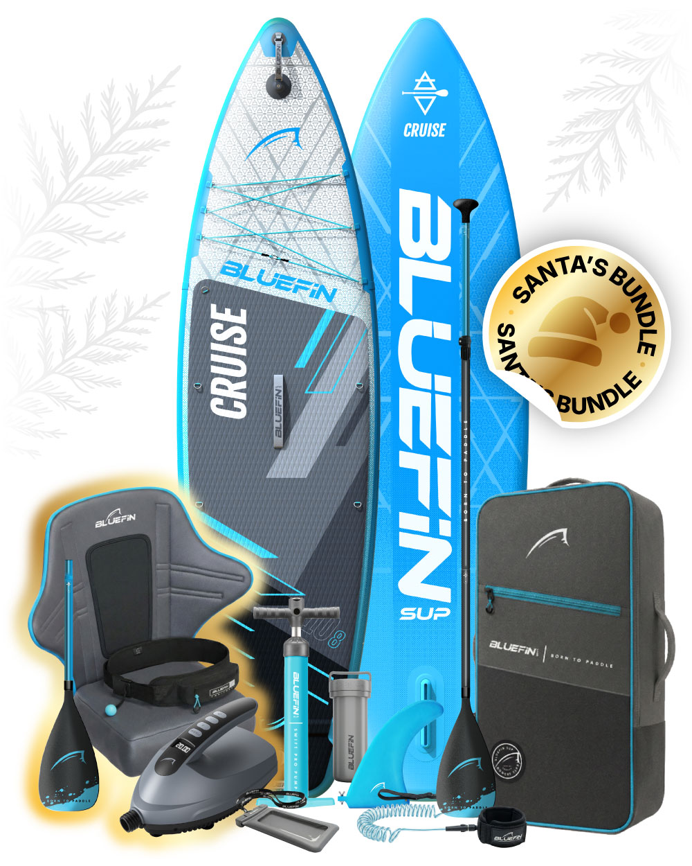 Santa's SUP Bundle Blue (Worth €1025)