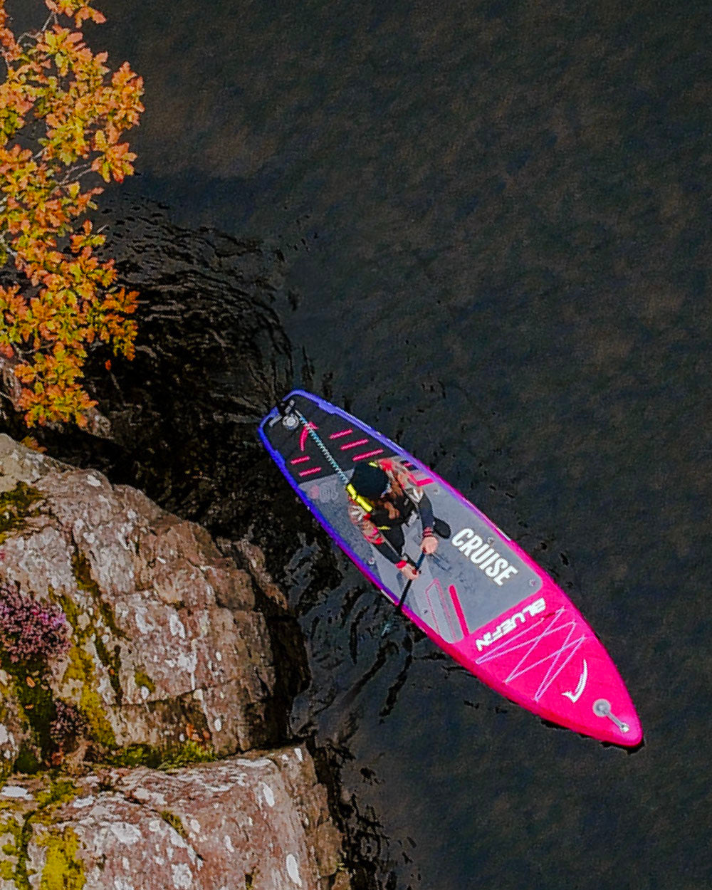 <tc>Cruise</tc> 10'8 Opblaasbare Paddleboard SUP - Rood