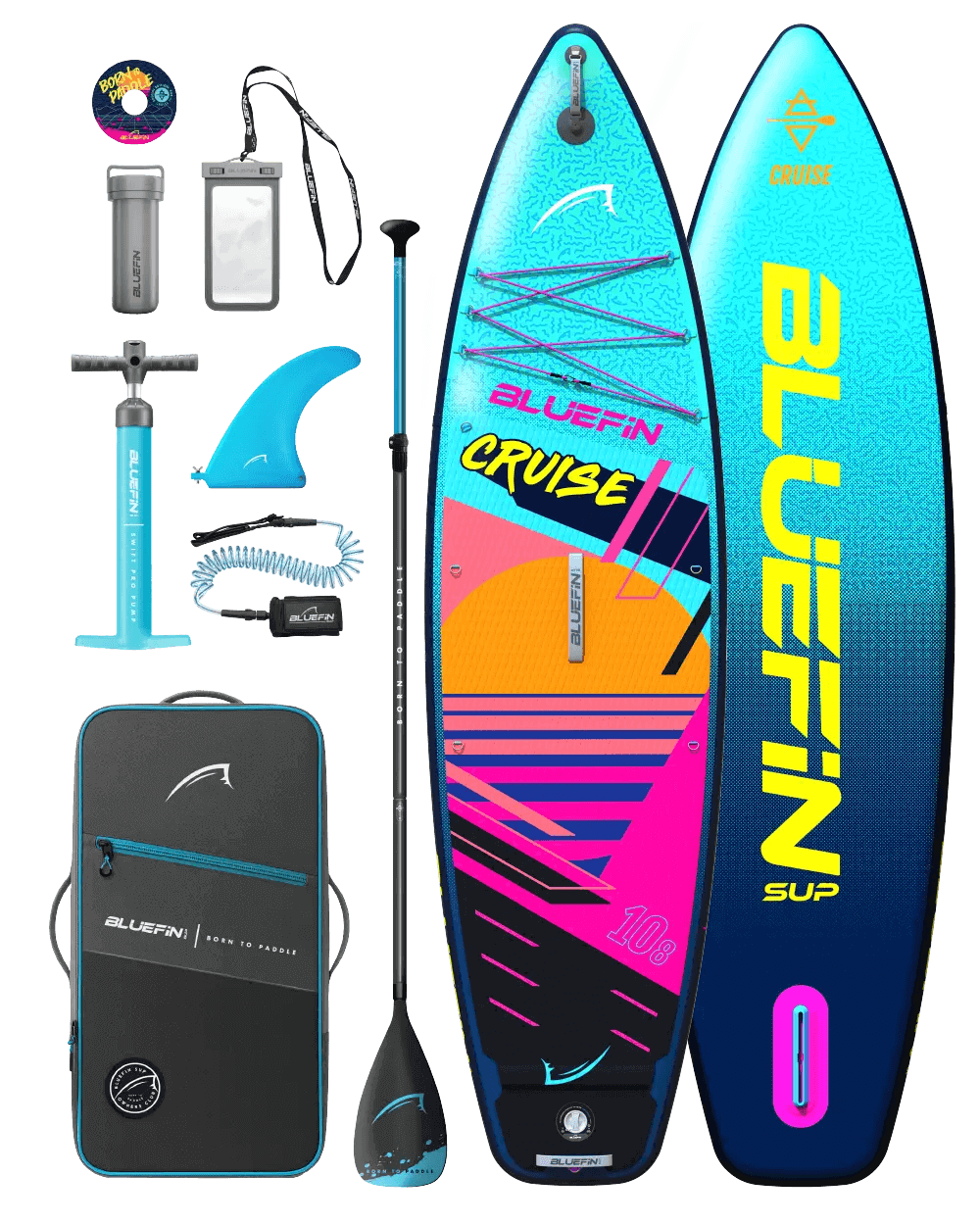 Cruise 10'8 Inflatable Paddle Board - Bluefin SUP
