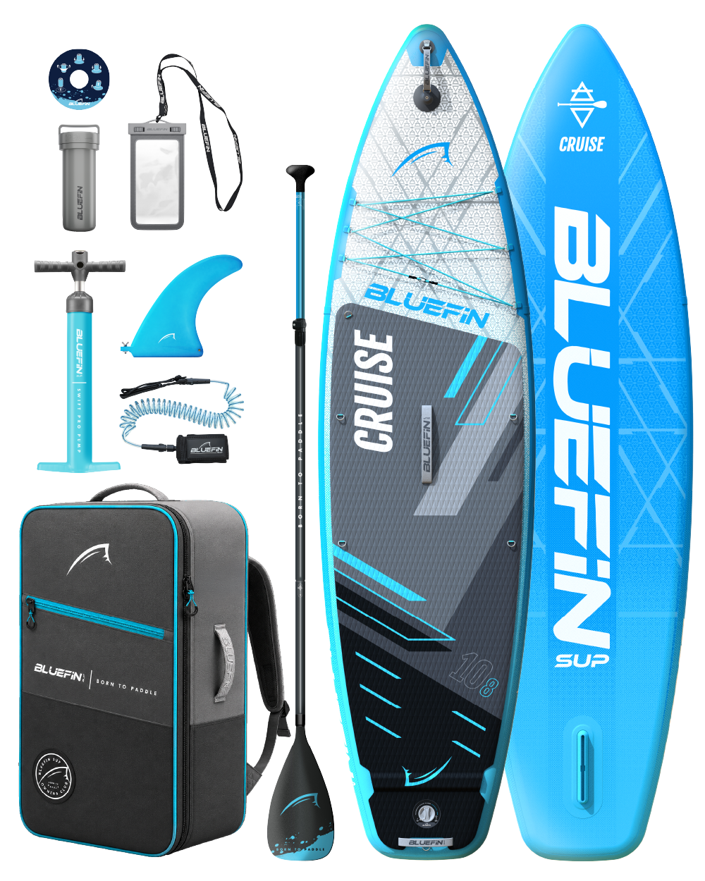 Cruise Planche à pagaie gonflable 10'8 SUP - Bleu