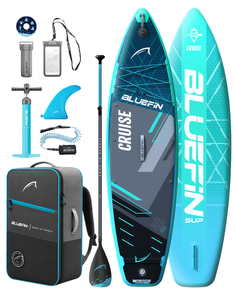 Inflatable Paddle Board – Cruise 10'8 All-Round SUP, Gecko
