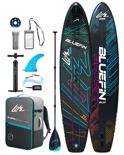 New Lite Carbon 11'4 Premium Inflatable Paddleboard