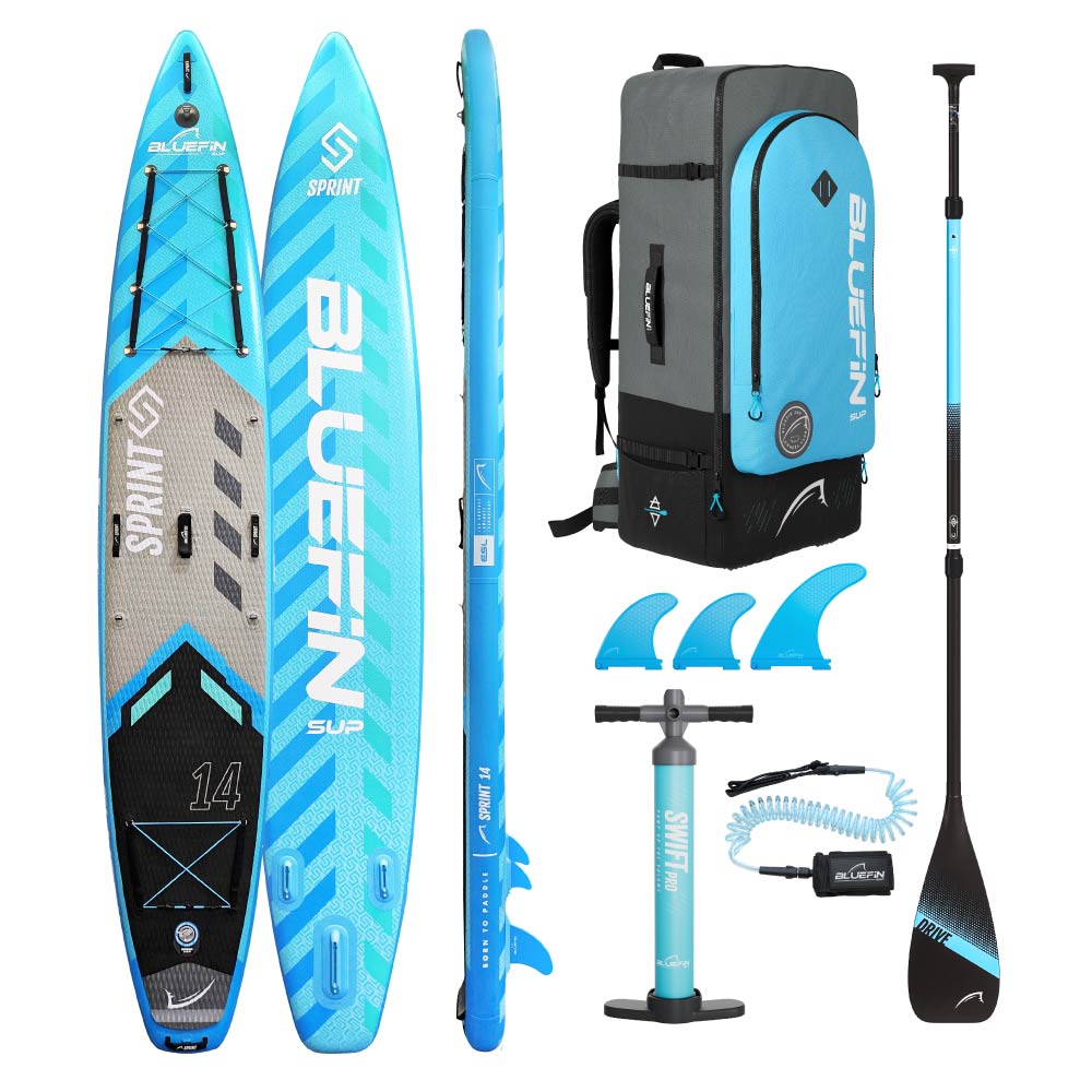 <tc>Sprint</tc> 14-tums uppblåsbar paddleboard