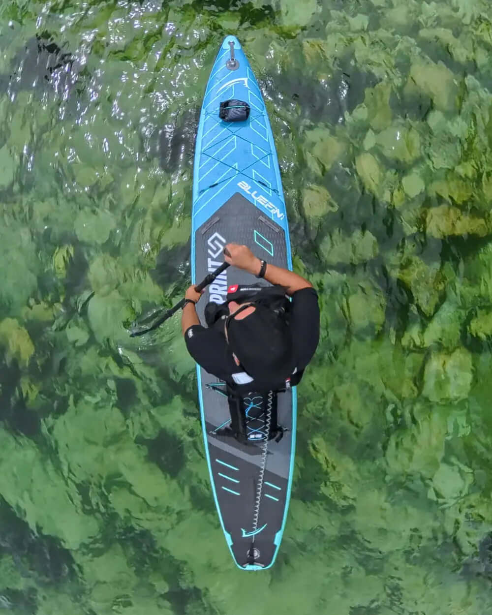 Sprint 14' Inflatable Racing SUP Board – Bluefin SUP