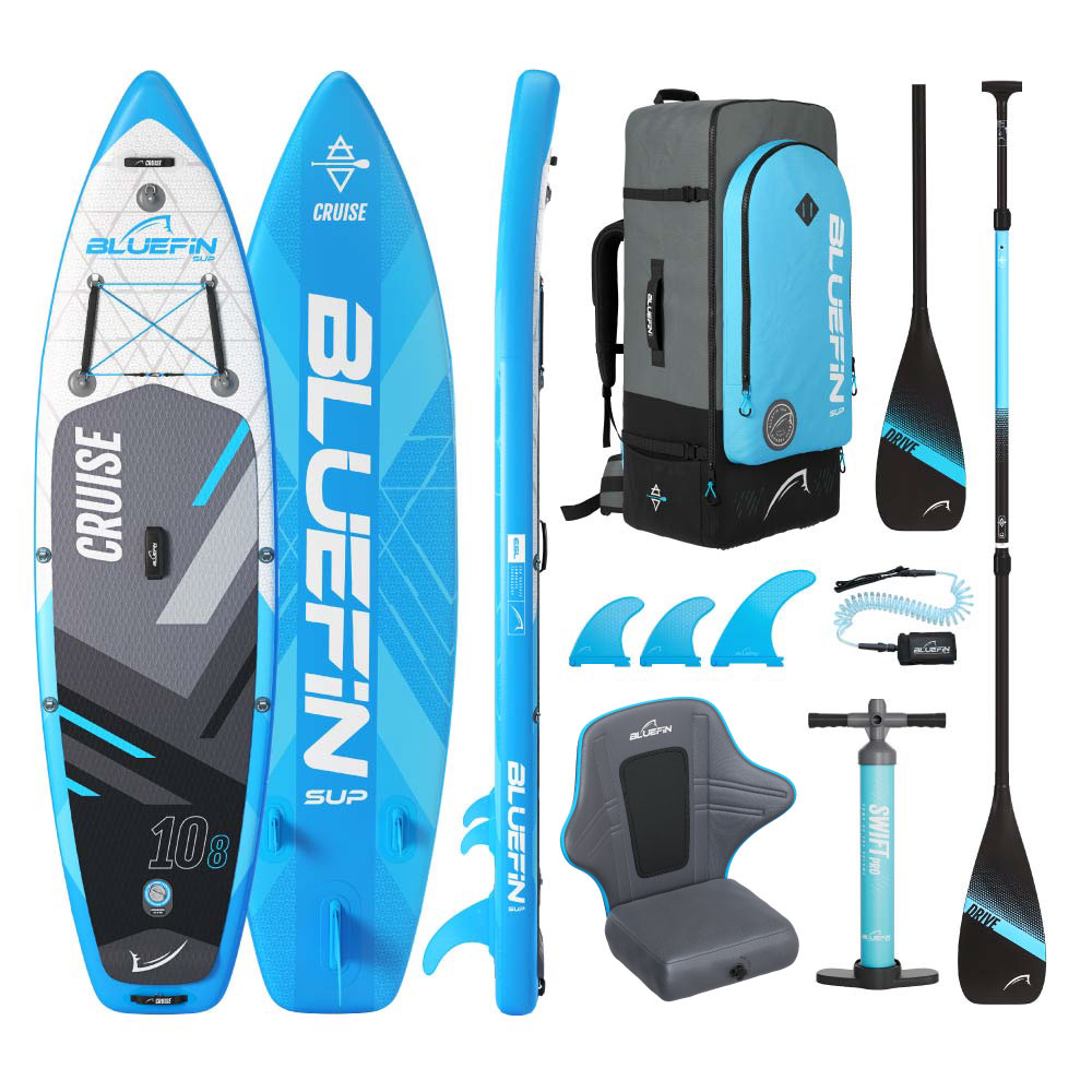 <tc>Cruise</tc> 10'8 | 12' | 15' pranchas de paddle infláveis